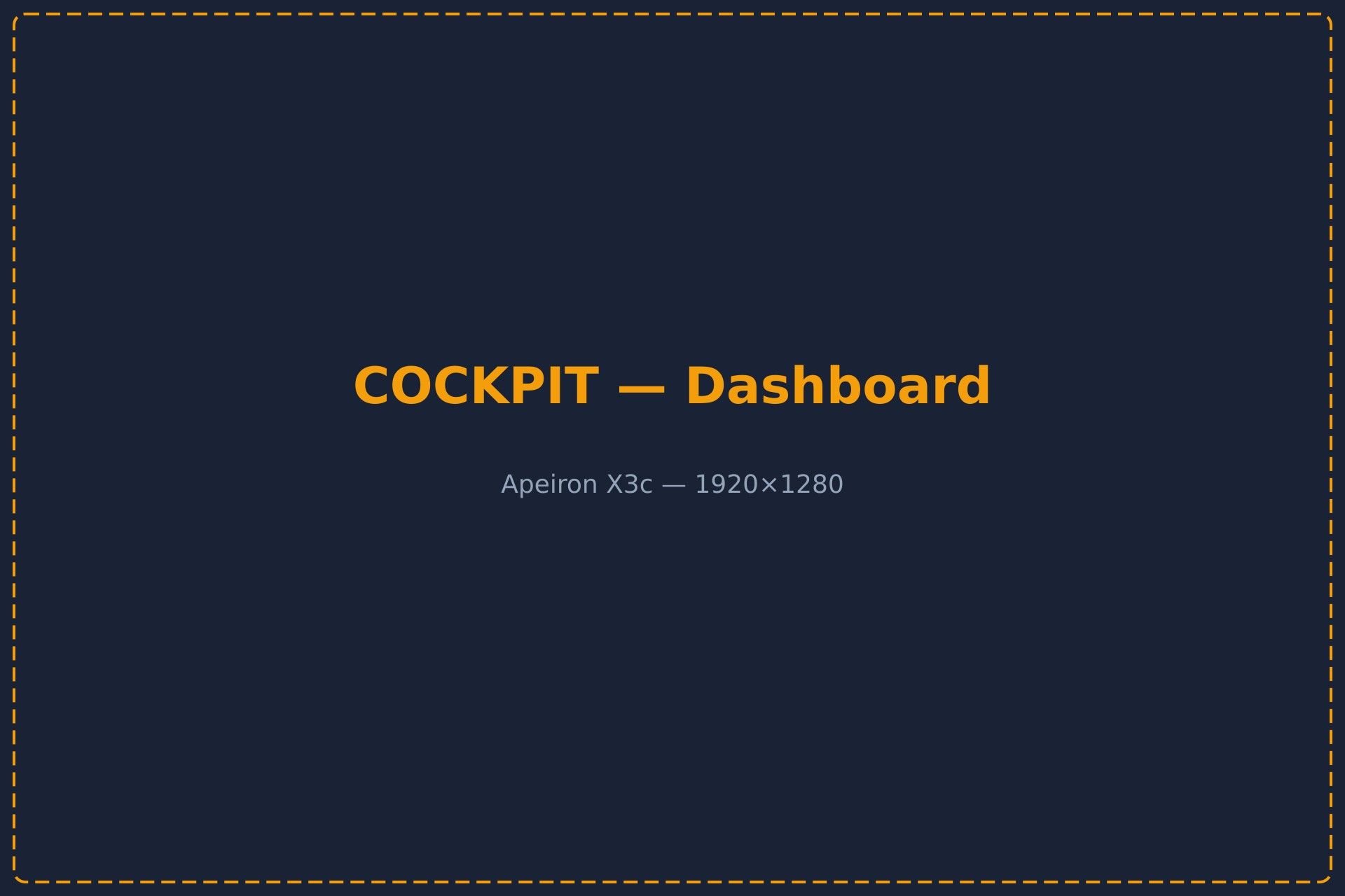 Apeiron X3c - कॉकपिट डिटेल
