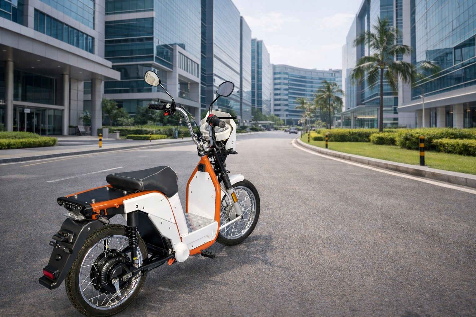 Apeiron X3c - रियर 3/4 व्यू